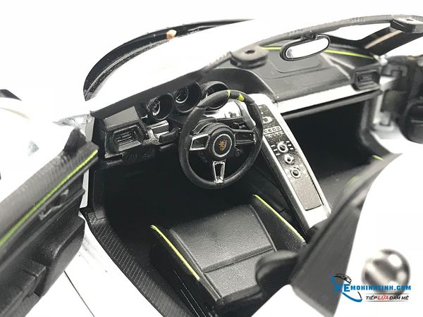 Xe Mô Hình Porsche 918 1:24 Welly ( Trắng )