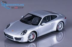 XE MÔ HÌNH PORSCHE 911 CARRERA S 1:18 WELLY (BẠC)