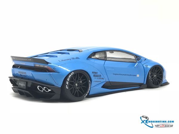 Lamborghini Huracan Liberty Walk LB-WORKS Autoart 1:18 (Xanh)