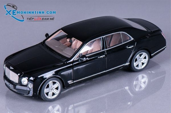 XE MÔ HÌNH BENTLEY MULSANNE 1:18 RASTAR (ĐEN)