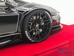 Lamborghini Aventador 1/18 Liberty Walks ( Đen sọc Bạc )