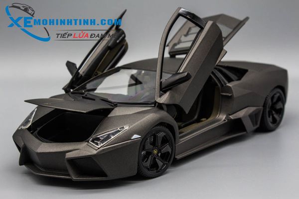 XE MÔ HÌNH LAMBORGHINI REVENTON 1:18 BBURAGO (XÁM)