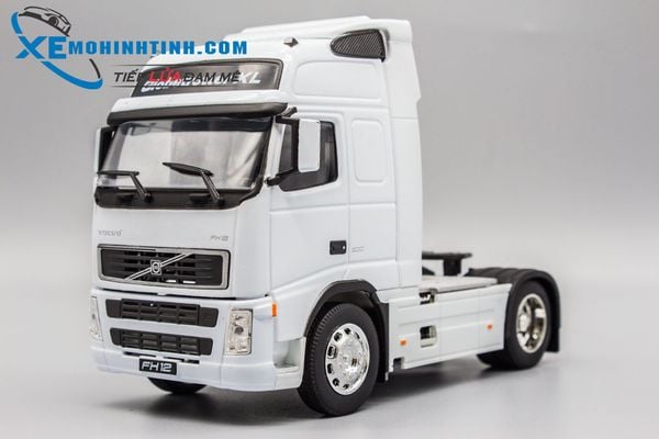 XE MÔ HÌNH VOLVO FH12 1:32 WELLY (TRẮNG)