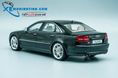 MÔ HÌNH AUDI S8 2008 Phantom Black 1/18