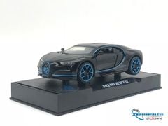 Xe Mô Hình Bugatti Chiron 1:32 MiniAuto ( Đen )