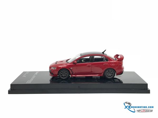 Mitsubishi Evo X Final Edition - Rally Tarmac Works 1:64 (Đỏ)