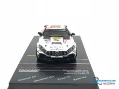 Xe mô hình Mercedes - AMG GT4 Dubai 24H 2018 1/64 Tarmac Works ( Trắng )