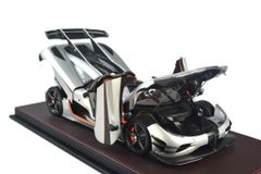 Koenigsegg One:1  Frontiart 1:18 ( Bạc ) FULL OPEN