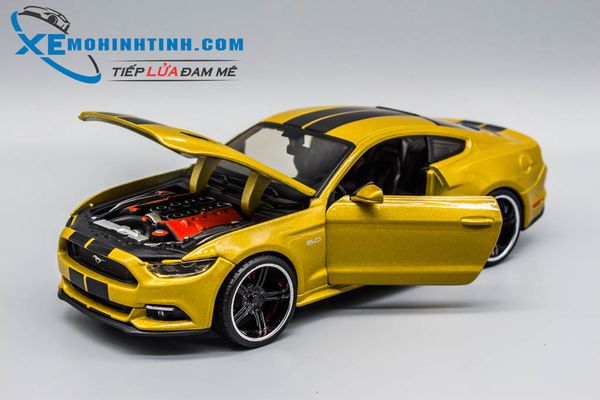 Xe Mô Hình Ford Mustang Gt 1:24 Maisto (Vàng)