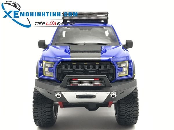 XE MÔ HÌNH DESIGN OFF-ROAD KINGS 2017 FORD F-150 RAPTOR 1:24 MAISTO (XANH DƯƠNG)