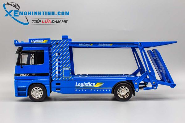 Xe Mô Hình Mercedes-Benz Single 1:32 Welly (Xanh Dương)