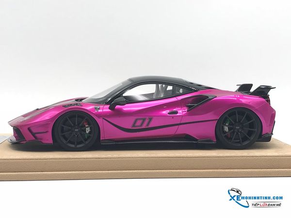 J32-07 MH JUC FERRARI 488 4XX SIRACUSA MANSORY (FLASH PINK)