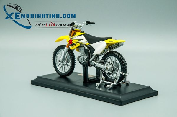 Xe Mô Hình Suzuki Rm-Z250 1:18 Maisto (Vàng)