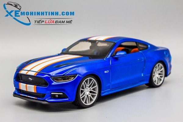 Xe Mô Hình Ford Mustang Gt 1:24 Maisto (Xanh Dương)