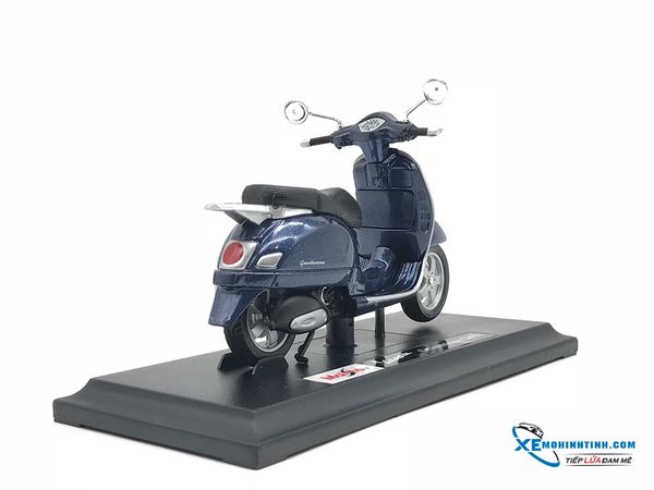 Vespa Granturismo (2003) 1:18 Maisto ( Xanh Đen )