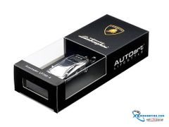 1:87 LAMBORGHINI AVENTADOR LP700-4 KEYCHAIN *Polished Aluminum*