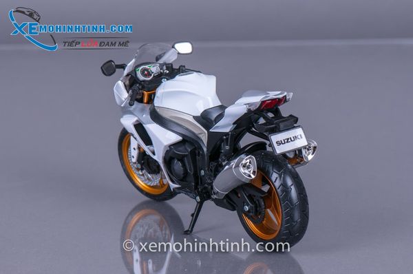 Xe Mô Hình Suzuki Gsx-R1000 1:12 Joycity (Trắng)