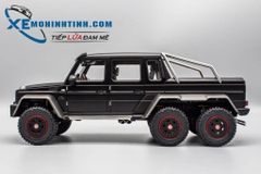 XE MÔ HÌNH MERCEDES BENZ G63 6×6 AMG 1:18 AUTOART (ĐEN)