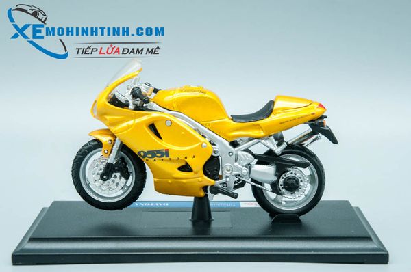 XE MÔ HÌNH TRIUMPH DAYTONA 955i 1:18 MAISTO (VÀNG)