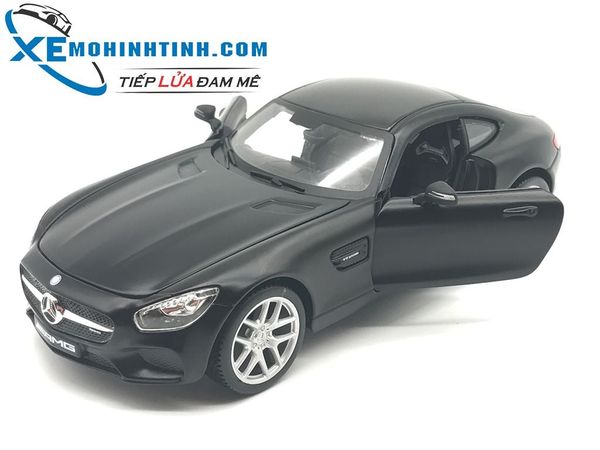 XE MÔ HÌNH MERCEDES-BENZ AMG GT 1:24 MAISTO (ĐEN NHÁM)