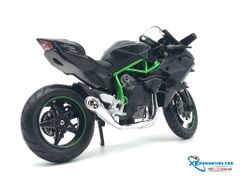 XE MÔ HÌNH KAWASAKI H2R 1:12 MAISTO (CARBON)