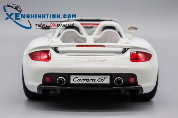 XE MÔ HÌNH PORSCHE CARRERA GT 1:18 AUTOART (TRẮNG)