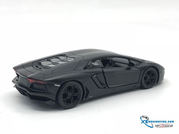 Xe Mô Hình Lamborghini Aventador Coupe LP700-4 1:36 Welly ( Đen )