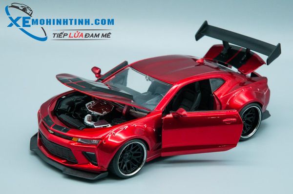 Xe Mô Hình Chevy 2016 Camaro Ss Widebody Gt Wing 1:24 Jada Toys (Đỏ)