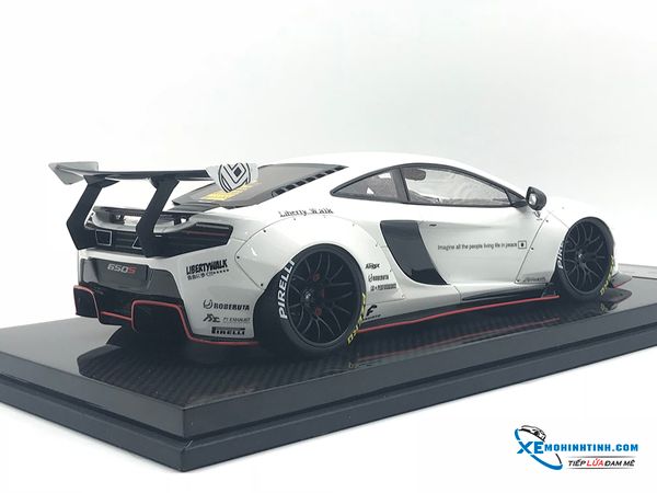 JS01-01 MH J's MODELS 1:18 LB-WORKS Mclaren 650S (WHITE)