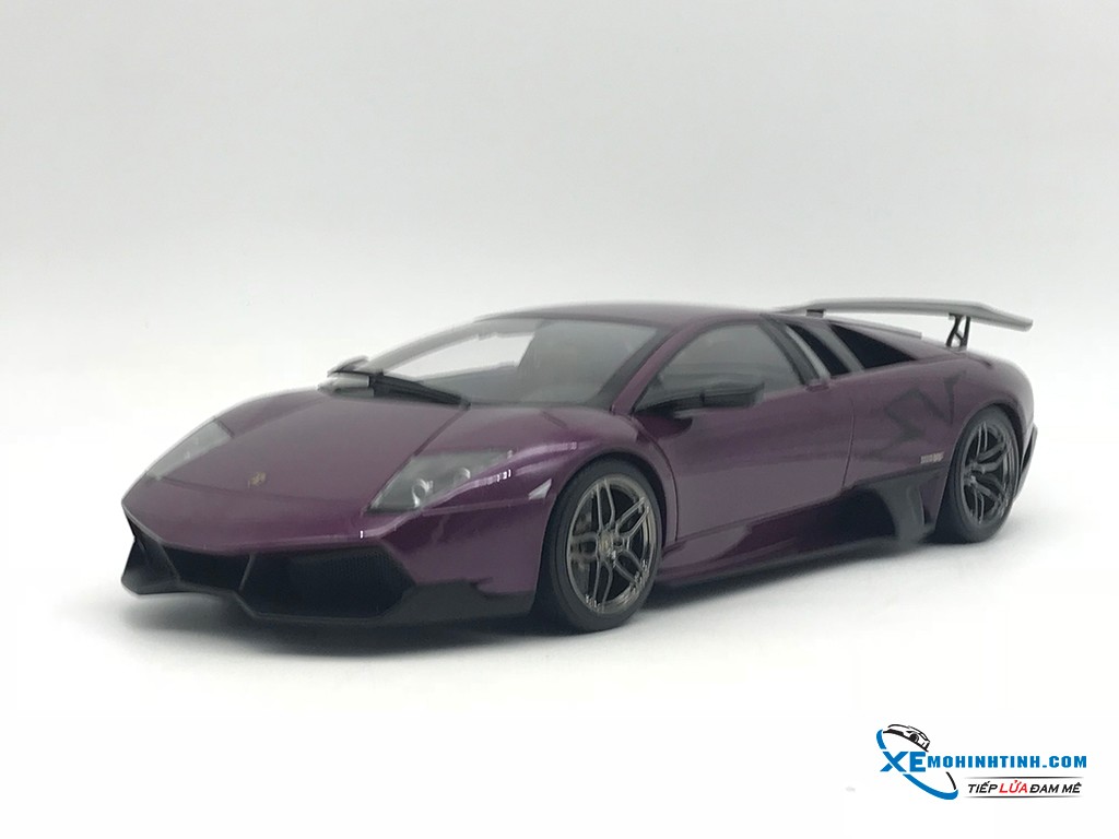 Lamborghini Murcielago LP670-4 SV Autoart 1:18 ( Tím ) – Shop Xe