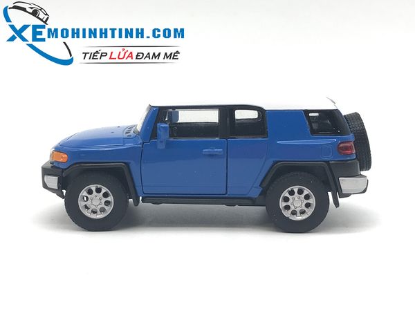 HỘP XE MÔ HÌNH Toyota FJ Cruiser WELLY 1:36 (Xanh)