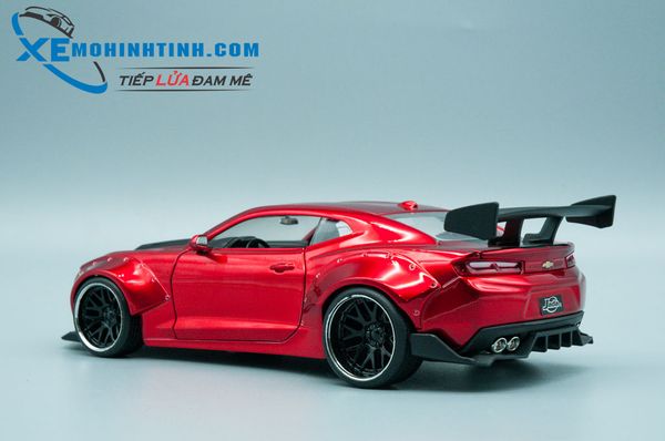 Xe Mô Hình Chevy 2016 Camaro Ss Widebody Gt Wing 1:24 Jada Toys (Đỏ)