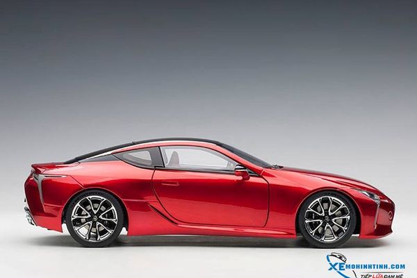 Xe Mô Hình Lexus LC 500 1:18 Autoart ( Đỏ nội thất Hồng )