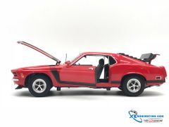 XE MÔ HÌNH FORD MUSTANG 1970 1:18 WELLY (ĐỎ)