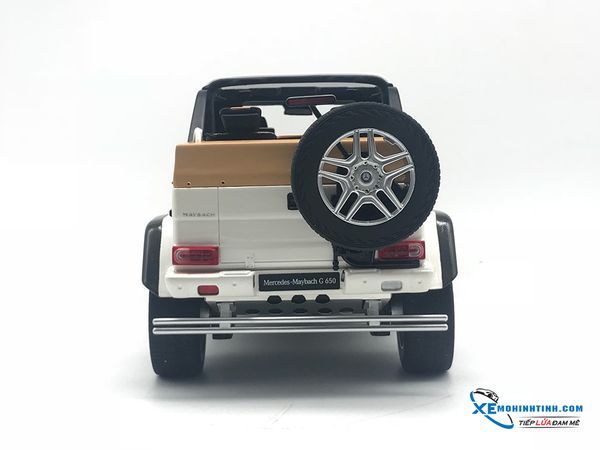 Mercedes-Benz G650 Landaulet GTSpirit 1:18 (Trắng)