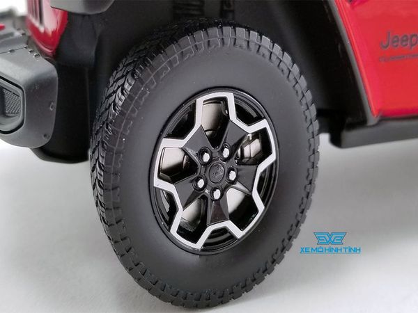 Xe Mô Hình Jeep Gladiator Rubicon Firecracker 2019 1:18 GTSpirit ( Đỏ )