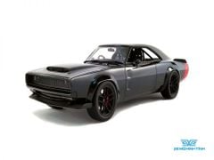 Xe Mô Hình Dodge Super Charger SEMA 1968 1:18 GTSpirit ( Đen Đuôi Đỏ )