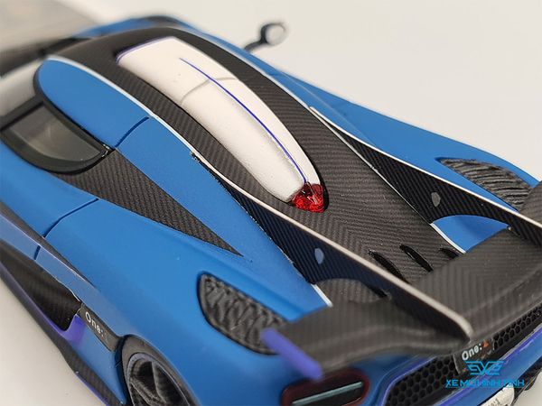 Xe Mô Hình Koenigsegg One:1 Limited 599pcs 1:64 VMB Models ( Xanh )