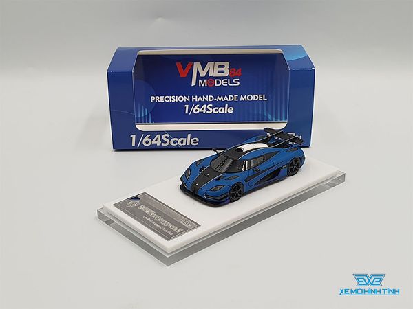 Xe Mô Hình Koenigsegg One:1 Limited 599pcs 1:64 VMB Models ( Xanh )