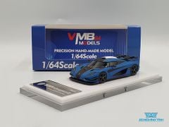 Xe Mô Hình Koenigsegg One:1 Limited 599pcs 1:64 VMB Models ( Xanh )