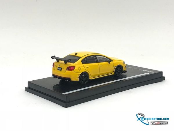 Xe Mô Hình Subaru WRX STi S207 1:64 Tarmac Works ( Vàng )