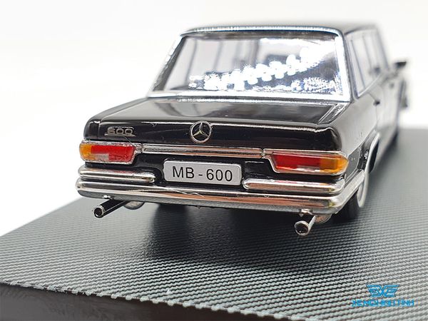 Xe Mô Hình Mercedes-Benz Pullman W100 1:64 Yuanli ( Đen )