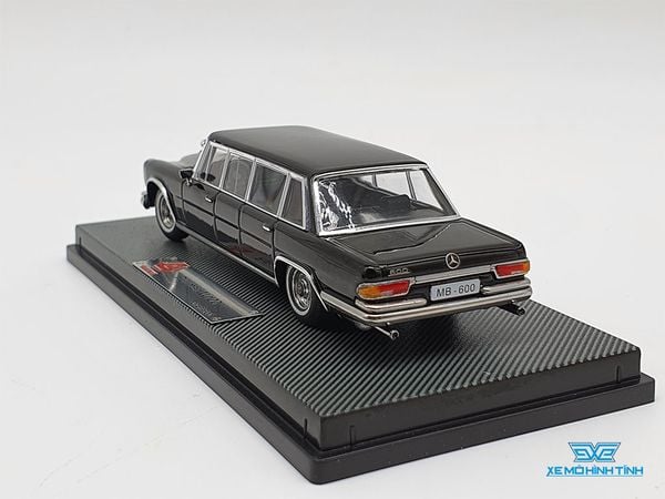Xe Mô Hình Mercedes-Benz Pullman W100 1:64 Yuanli ( Đen