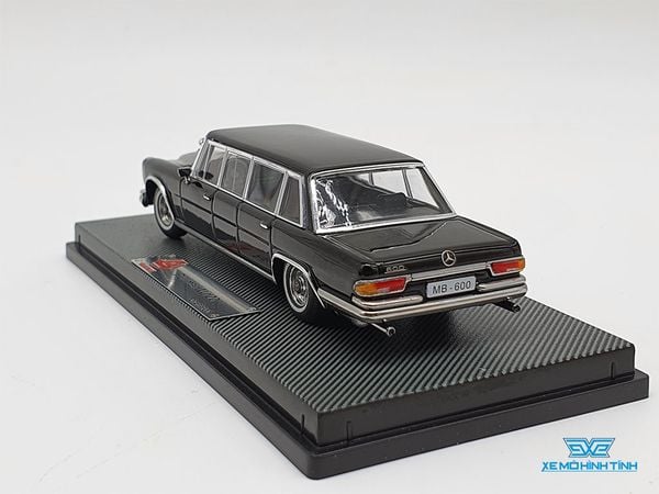 Xe Mô Hình Mercedes-Benz Pullman W100 1:64 Yuanli ( Đen )