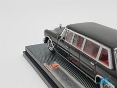 Xe Mô Hình Mercedes-Benz Pullman W100 1:64 Yuanli ( Đen Nội Thất Đỏ )