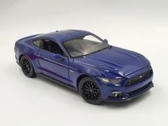 XE MÔ HÌNH FORD MUSTANG GT 2015 1:24 WELLY (XANH)