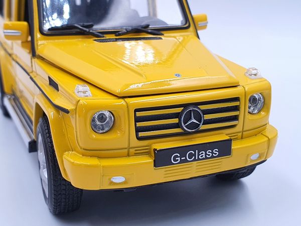 XE MÔ HÌNH MERCEDES-BENZ G55 1:24 WELLY-FX (VÀNG)