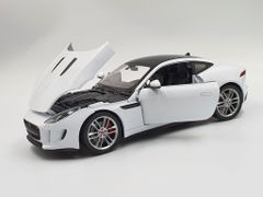 XE MÔ HÌNH JAGUAR F TYPE 1:24 WELLY (TRẮNG)