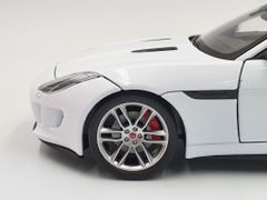 XE MÔ HÌNH JAGUAR F TYPE 1:24 WELLY (TRẮNG)