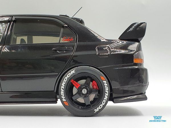 Xe Mô Hình Mitsubishi Lancer Evolution IX 1:18 Super A ( Đen )